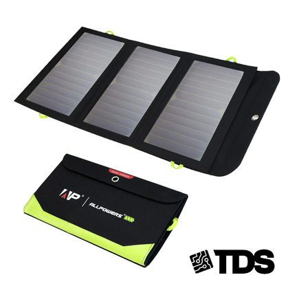 TopDeviceSolution™  21W Solar Charger with 10K Battery