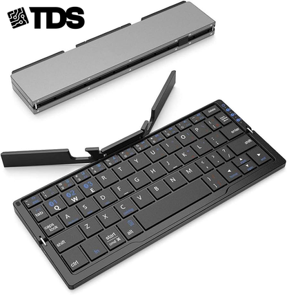 TopDeviceSolution™ Mini Folding Bluetooth Wireless Keypad