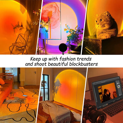 TopDeviceSolution™ Sunset Projector Table Lamp